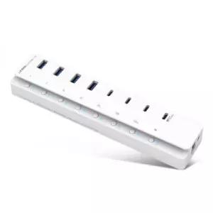 ipTIME UH1008C-QC USB 3.2 C 타입 8 포트 USB 허브