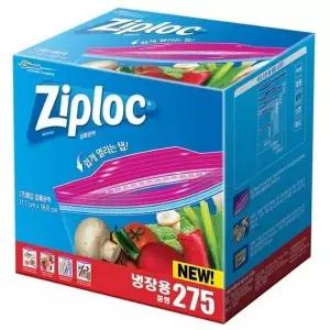 지퍼백 co스마트 지퍼백 중형 275매 냉장용 밀폐용백