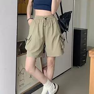 카고쇼츠 스트링 밴딩 카고 반바지 RNR 0163