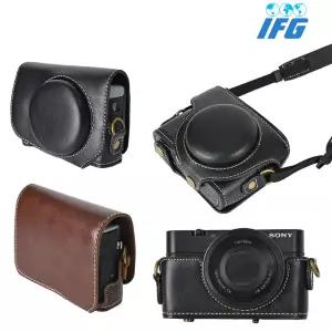 IFG 소니 RX100 M3 M4 M5 M6 속사케이스 하프케이스 넥스트랩 포함