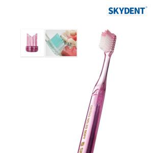스카이덴트 No.33 Ortho Soft 교정용칫솔 S 부드러운 소프트 교정 치솔 교정장치 치과 SKYDENT
