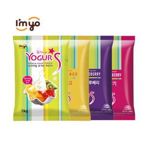 요거에스 요거트 파우더 1kg 4종 1택