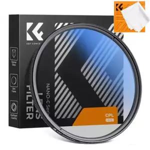 K&F Concept 67mm NANO-C HMC CPL 필터 블루 멀티코팅 _ AGC Glass (렌즈크리너융포함)