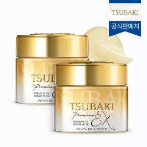 츠바키 프리미엄 EX 리페어 마스크 180g 2개