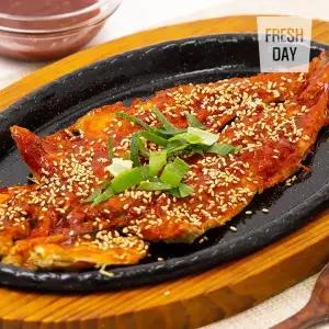 [하프클럽/]비건 소스 강원도 대관령 눈마을 황태 양념구이 2미 (440g)