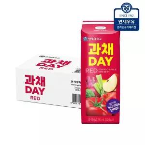 [연세우유]연세유업 과채데이 과채음료 레드 24팩