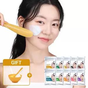 린제이 프리미엄 모델링팩 1kg+팩도구세트+클렌징해면 스펀지 홈에스테틱 5종세트 (10종 택1)