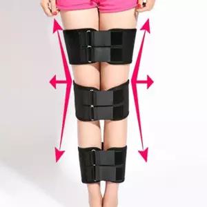 다리 교정 벨트 무릎 허벅지 휜다리 오다리 3중 밴드