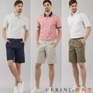 [빅사이즈] [CERINI by PAT] 남성 여름 면 숏팬츠 1종 24m