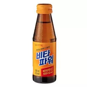 롯데 비타파워 100mlx50병/음료수/비타/접대/비타민/드링크/선물용/음료/비타민/음료/선물/세트/건강/접대