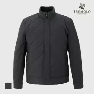 [TREMOLO] 니트에리 사선퀼팅 점퍼_TRNCLYF8231