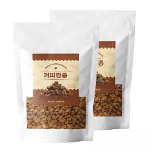 테온셀 커피땅콩 커피맛땅콩 1kg+1kg