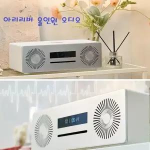 아이리버 오디오 정품 올인원 고출력 사운드 튜닝 적용 무선 블루투스 CD USB 알람취침 FM라디오-R4