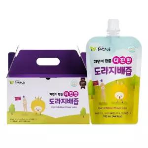 자연식품 자연이 만든 더 진한 도라지배즙 스파우트 100ml 60개 간식 학원 발렌타인데이 화이트데이 만들기