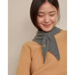 [NS홈쇼핑]JAMU5F621 질스튜어트 그레이 멜란지 울캐시미어혼방 머플러[35460930]
