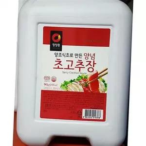 대용량 초고추장 14kg 업소용 청정원 초고추장 회덮밥 비빔밥 소스