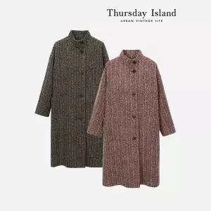 [Thursday Island] 반하이넥 롱 코트(T238MCT632W)