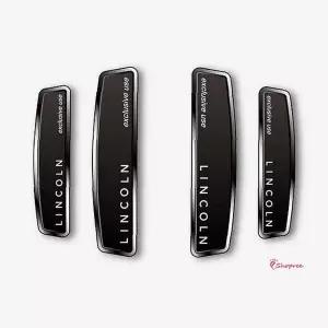 링컨도어가드문콕 용세트 자동차방지 쉴드 블랙 자석 차량 엠블럼 링컨도어가드문콕용pqr463