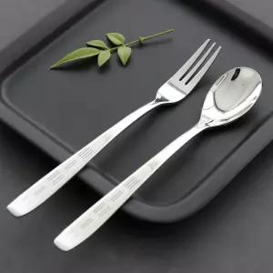 한일스텐레스 스푼야 과일 커피 티스푼 티포크세트 10PCS