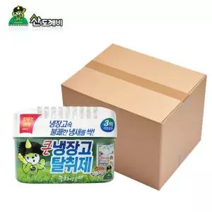 큰냉장고 냉장고냄새제거 냉장고냄새 탈취제 12개입 녹차향 경제적인 강력