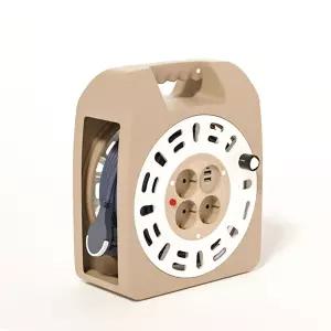 러그박스 LUG-U20MKW-1.5 20M USB/전기/연결선/전기선릴/캠핑/리드선/전선릴통/전원케이블/릴콘센트/연장