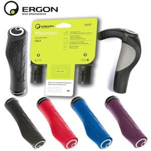 Ergon GA3 L 사이즈 인체공학적 올마운틴 자전거 그립 MTB용 편안함 및 손목 지지대 미끄럼 방지 산악 도로
