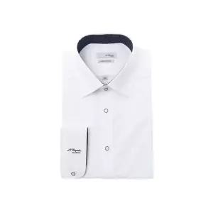 [하프클럽/듀퐁]  SE6SM22LS925SWH 스트레치 슬림핏 화이트 셔츠