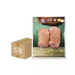 목우촌 주부9단 나주배 오리훈제 슬라이스 400g 5개