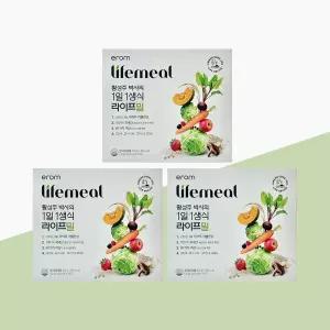 이롬 황성주 박사의 1일 1생식 라이프밀 30g x 14포 x 3박스 식사대용 선식 뉴밀