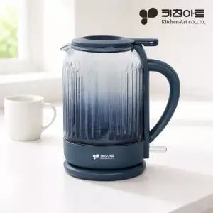 키친아트 1.5L 유리오브제 상부급수 원터치 전기포트 KK-NV15 /NSM