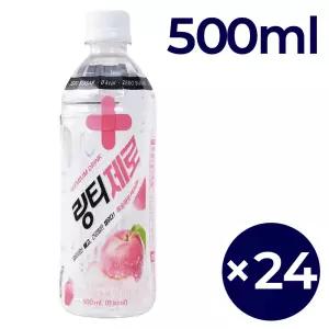 링티 제로 복숭아 (유/무 라벨 랜덤) 500ml 24개