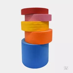 더샵이지 마스킹테이프 분홍 50MM X 40M 컬러종이테이프