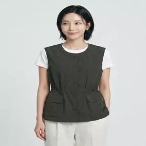 [꼼빠니아][꼼빠니아]스트링 포켓 조끼-CU24VT2002460A
