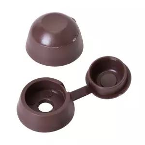 PVC 목볼트캡 M8 캡 7mm 100개 소형 마무리 앤드캡 녹 방지 목조 주택 볼트캡 마감재