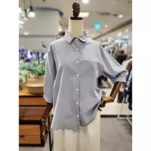 [스테파니] 포켓 바텍 7부 셔츠 A26SH6230