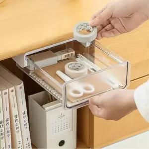 소품정리함 붙이는서랍 책상정리서랍 화장대정리함 문구정리함