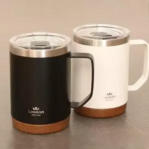 [룽스_65]루키 보온 뚜껑머그컵 캠핑 머그컵 530ml