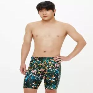 [모다아울렛][아레나]남성 실내수영복 셀바 4부 (A5SM1MF11GRN)_DJ
