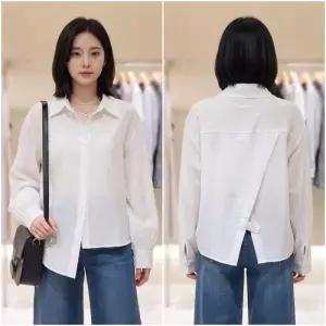[롯데백화점]SOUP 뒤트임 카라 여름셔츠  SC5LS312