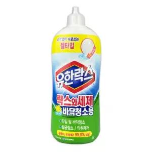 유한락스 바닥청소용 락스와 세제 젤타입 1L -TJ 유한락스 락스 청소 살균 소독 바닥청소 젤타입