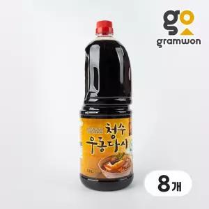 그램원 청수 우동다시 14.4L 1.8LX8팩 우동액상 육수 오뎅국물 업소용 대용량