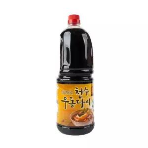 청수 우동다시 14.4L(1.8LX8팩) 우동액상 육수 오뎅국물 업소용 대용량