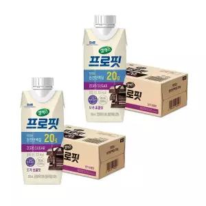 셀렉스 프로핏 모카 초콜릿 250ml, 18입, 2개