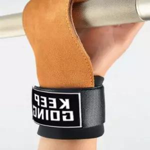 크로스핏 그립 손바닥 보호대 헬스 손목 스트랩 턱걸이 풀업