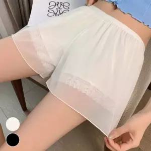 ELC-1030 이중 레이스 비침방지 속바지언더웨어 여성 내복 내의