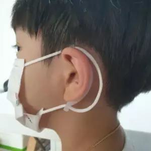 실리콘밴드 스 고리 귀보 이어밴드 길이조절 실리콘 스트랩 끈조절 이어가드 고무줄 귀걸이 마스크귀보호대