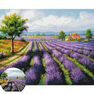 아트조이 라벤더 풍경 (캔버스) 보석십자수 40x50