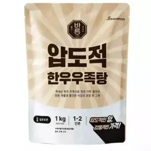 바른 압도적 한우우족탕 1kg