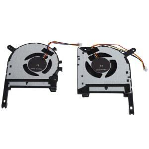 ASUS TUF FX505ge FX505gm FX505dt FX705 게임용 열 방출 과열 수정을위한 2pcs 노트북 CPU GPU 냉각 팬 교체
