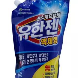 유한젠 세탁 액체세제 파우치 리필 1.1L